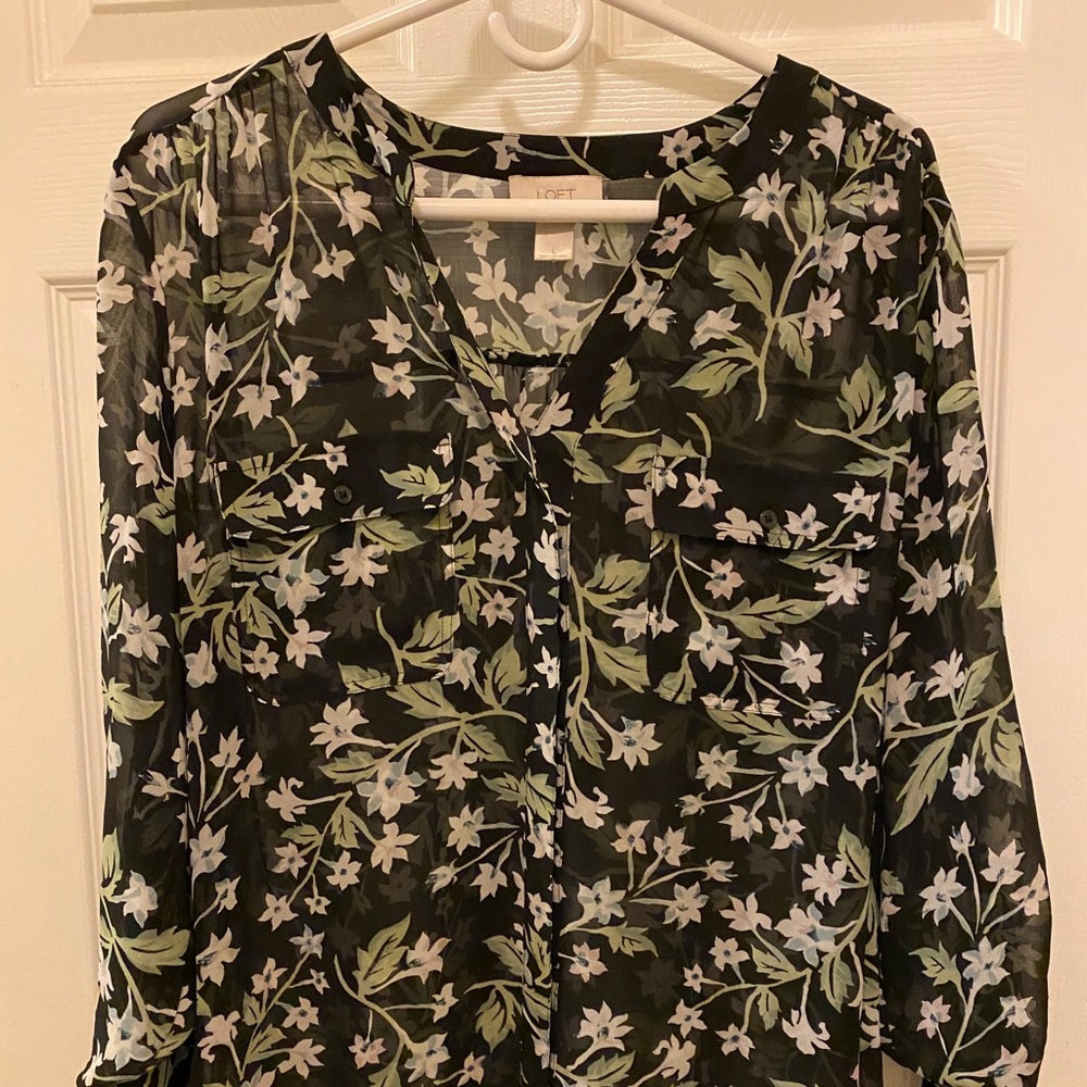 Woman’s Sheer Loft Blouse